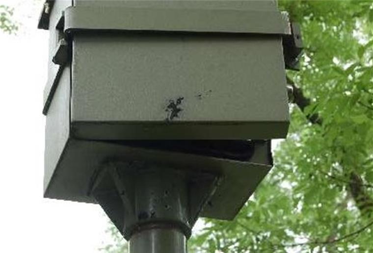 Der Blitzer an der B71 bei Heerstedt wurde zerstört.