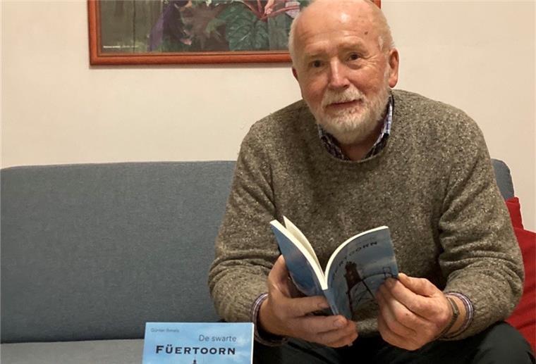 Der Bokeler Autor Günter Ihmels freut sich auf die Zoom-Lesung seines neuen Kriminalromans in plattdeutscher Sprache. 
