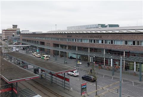 Der Bremer Flughafen.