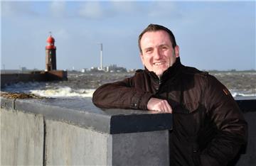 Der Bremer Marcus Wiedelmann macht besonders gerne am Weserstrandbad Fotos von Bremerhaven.