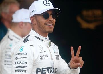 Der Brite Lewis Hamilton hat die 66. Pole Position seiner Karriere errungen.
