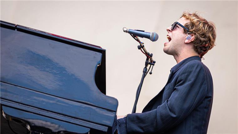 Der britische Singer-Songwriter Tom Odell beim Hurricane Festival. (Archivfoto) 