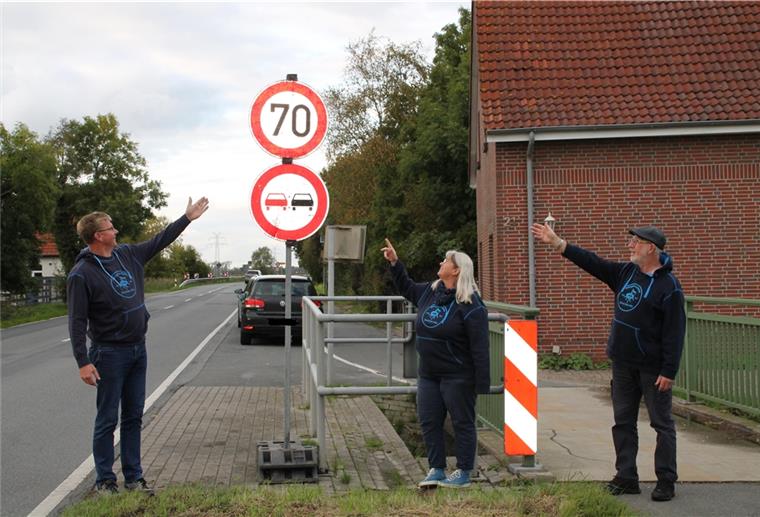 Der Bürgerverein Sürwürden-Alse wünscht sich, dass das temporäre Tempolimit auf der Kreisstraße, eingerichtet wegen einer Baustelle, einer dauerhafte Lösung wird. 