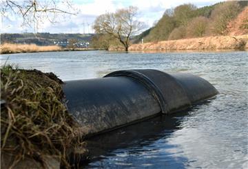 Salzeinleitung in die Weser