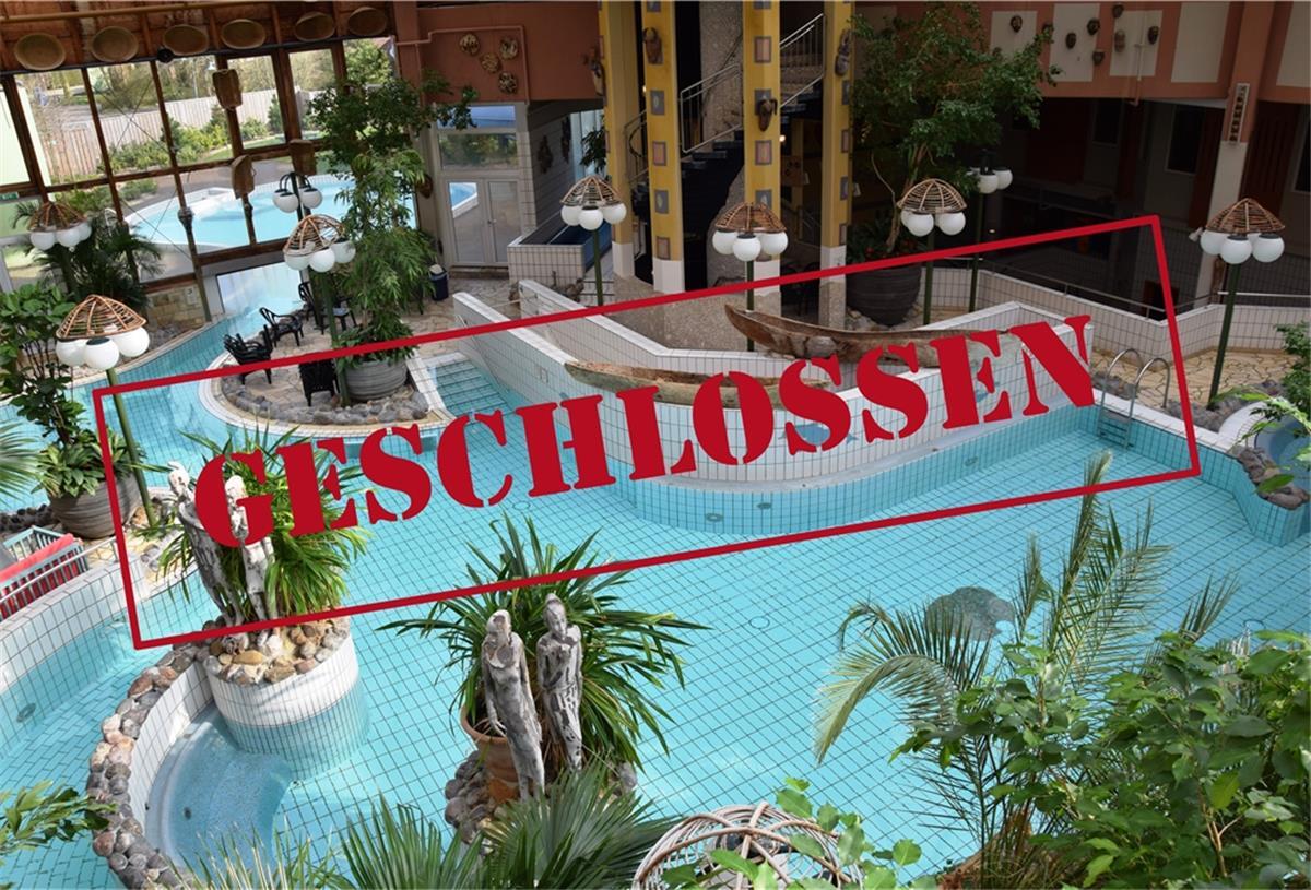 Corona-Krise: Center Parcs schließt Park in Tossens Der Center-Parc in Butjadingen-Tossens ist seit Montagmittag wegen der Corona-Krise geschlossen. Das Foto zeigt das Schwimmbad der Ferienanlage, das Aqua Mundo.
