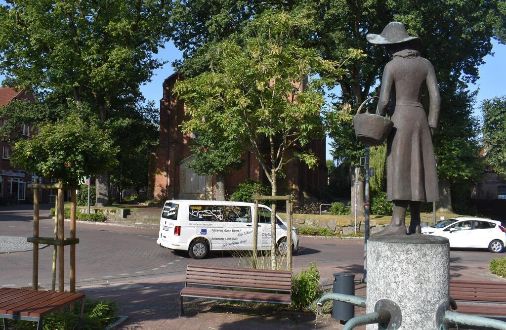 CityBus am Kreisel am Rathaus