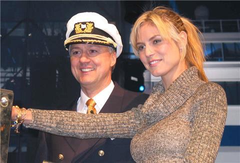 Randolph Hess und Heidi Klum.