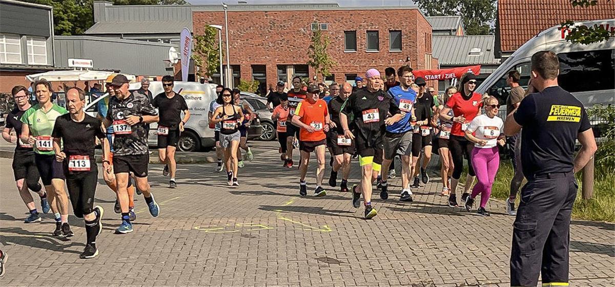 Wremer Sportwoche 2025 vom 23. bis 24. Mai 2025 Deichlauf TuS Wremen