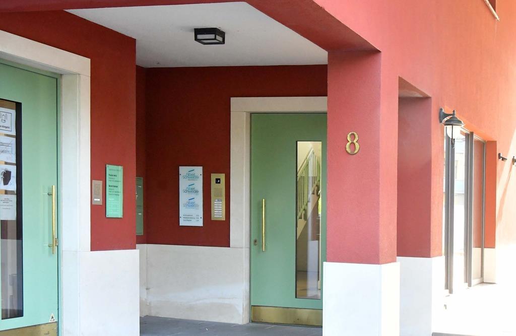 Der Eingang der Geschäftsstelle in der Rheinstraße 8.
