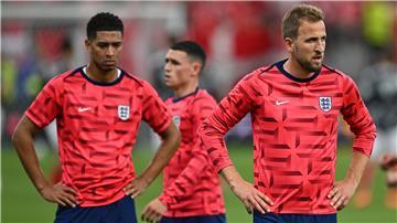 Der englische Kader um Jude Bellingham (v. li.), Phil Foden und Harry Kane ist stark besetzt - konnte aber bislang noch nicht überzeugen. Kommt es nun zur Neuauflage von Wembley 2021. 