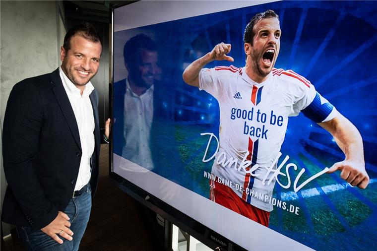 Abschiedsspiel im TV: Ex-HSV-Profi Rafael van der Vaart sagt "Tschüss!" Der Ex-HSV-Spieler Rafael van der Vaart gibt am Sonntag in Hamburg sein Abschiedsspiel.