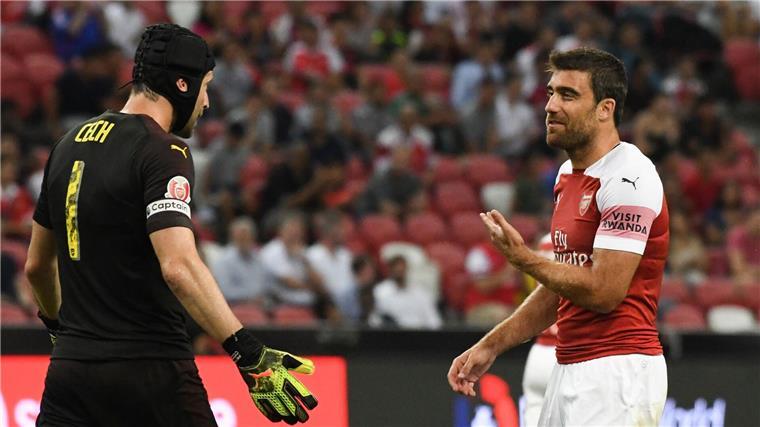 Der FC Arsenal wirbt auf seinen Ärmeln für Ruanda.