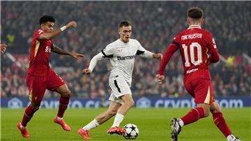 Der FC Liverpool und Bayer Leverkusen lieferten sich ein enges Spiel