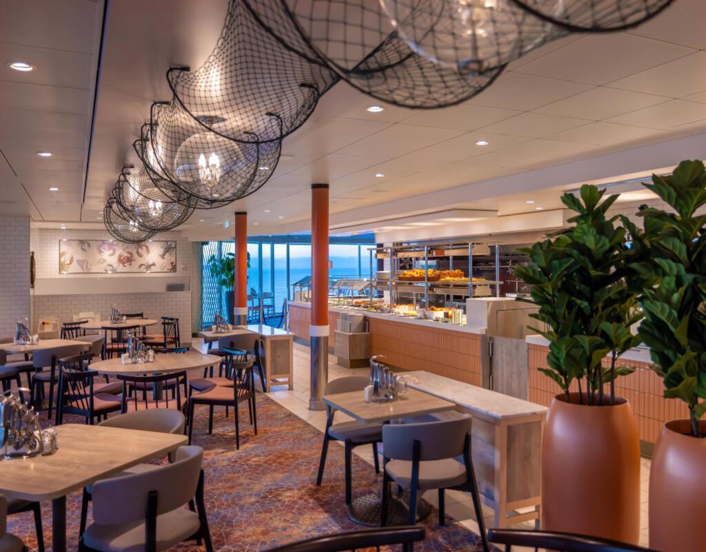 Der Fischmarkt auf der "Mein Schiff 2"