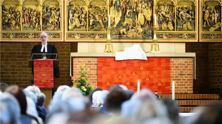 Der Gottesdienst in Hannover zum Reformationstag.
