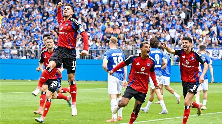Der Hamburger SV steht dicht vor dem Aufstieg in die Fußball-Bundesliga.