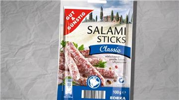 Der Hersteller Mar-Ko warnt vor den Salami-Sticks aus eigener Herstellung, die unter anderem bei Edeka verkauft wurden. 