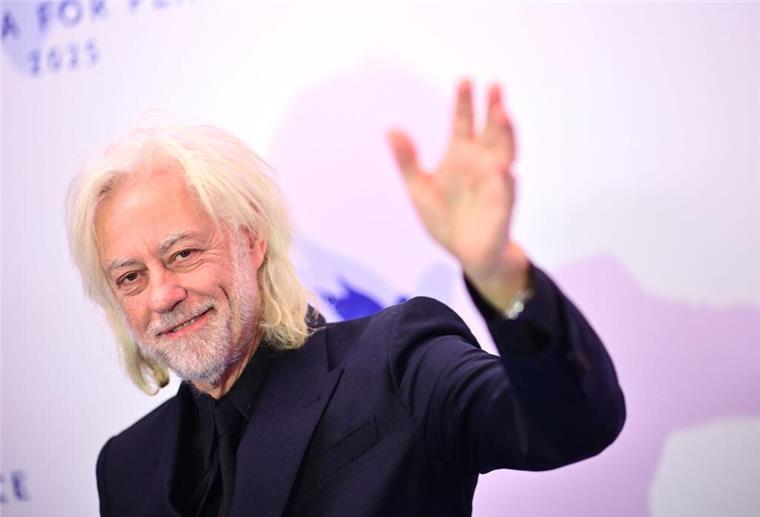 Der irisiche Musiker Bob Geldof ist der Initiator von „Live Aid“. (Archivbild)