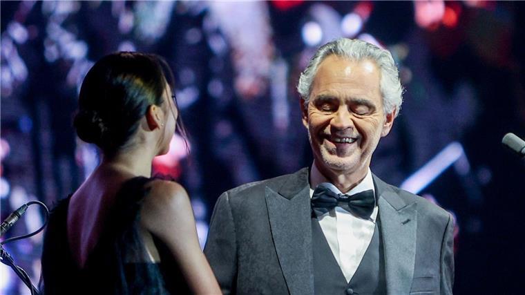 Der italienische Sänger Andrea Bocelli wird 65 Jahre alt. (Archivbild)