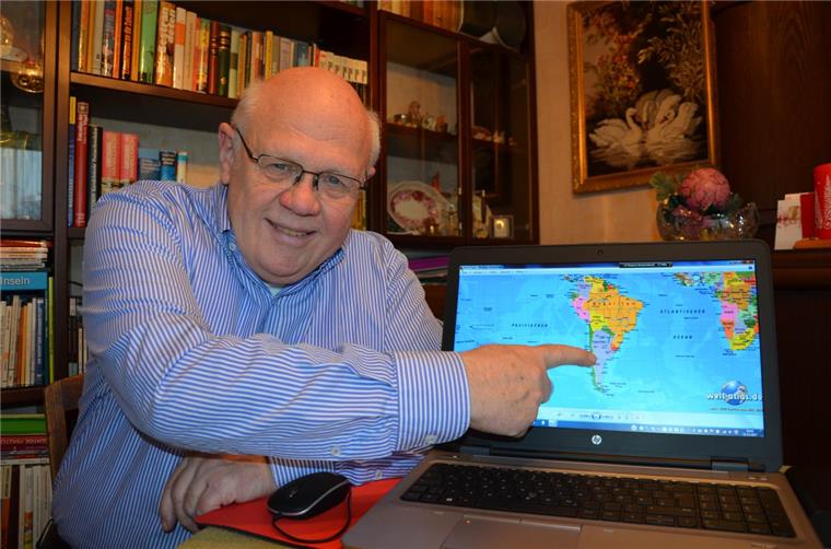 Der Junge aus Stollhammer Ahndeich ist in der ganzen Welt zu Hause. Als Stammzellenkurier war Jürgen Köhler auch schon in Südamerika.