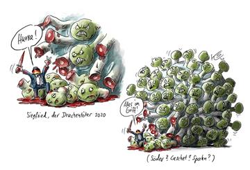 Der Kampf gegen das Coronavirus: Wer hat hier wen im Griff?