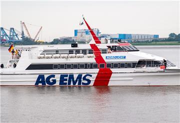 Der Katamaran "Nordlicht" der Reederei Cassen Eils fährt zweimal in der Woche wieder ab Bremerhaven.