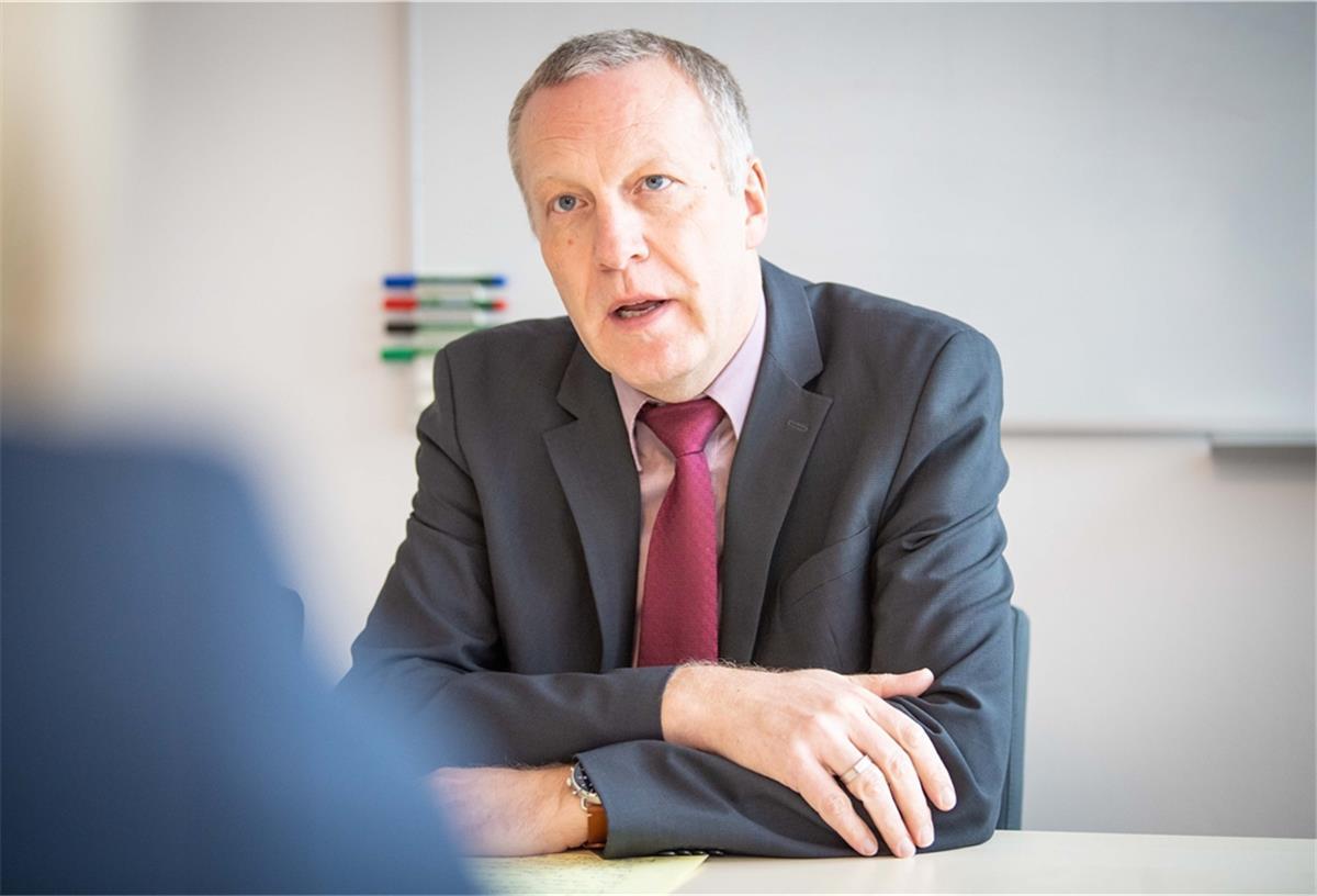 Der kaufmännische Geschäftsführer des Klinikums Reinkenheide, Thomas Kruse, rechnet mit einem deutlich positiven Jahresergebnis für 2020.