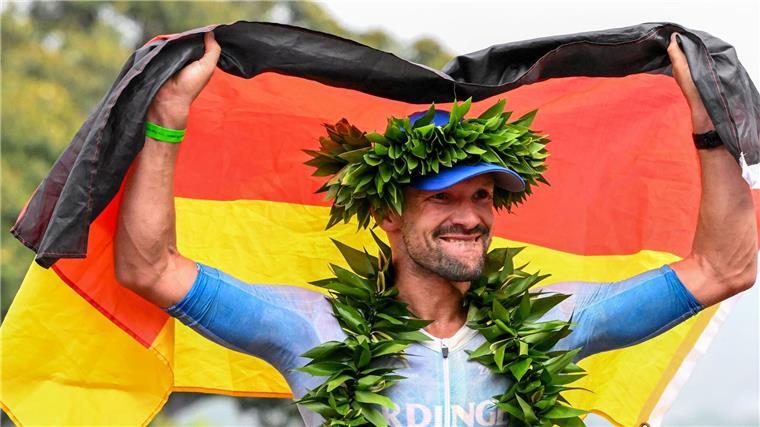 Der König der Triathleten: Patrick Lange siegte auf Hawaii.