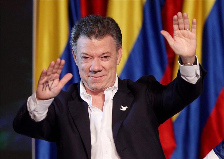 Der kolumbianische Präsident Juan Manuel Santos will das Preisgeld für den Friedensnobelpreis spenden.