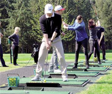 Der Küsten-Golfclub &quot;Hohe Klint&quot; Cuxhaven bietet am Sonntag einen Tag ...