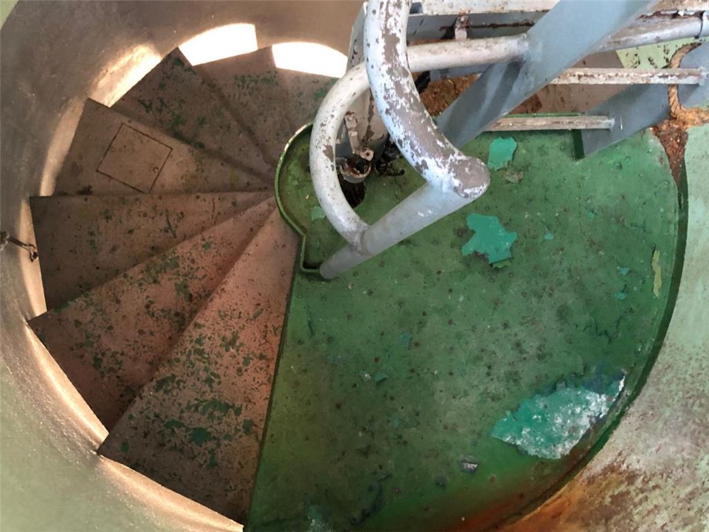 Der Leuchtturm von Andreas Wunderlich aus Nordholz von Innen. Foto: Wunderlich