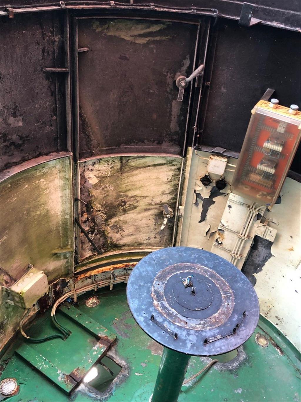 Der Leuchtturm von Andreas Wunderlich aus Nordholz von Innen. Foto: Wunderlich