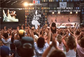 Der mitreißende Auftritt von Queen bei „Live Aid“ ist legendär. (Archivbild)