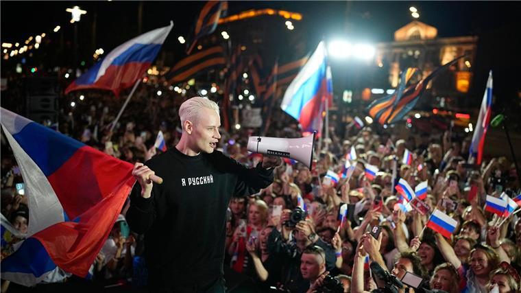 Der nationalistische russische Popstar Shaman soll sein Land bei einem von Moskau gegründeten internationalen Musikwettbewerb vertreten. (Archivbild)
