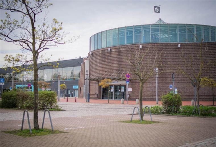 Die Stadthalle in Bremerhaven im Jahr 2024.