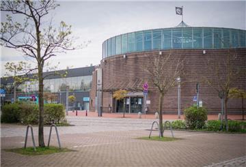 Die Stadthalle in Bremerhaven im Jahr 2024.