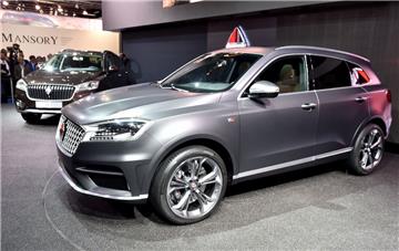Der neue Borgward-SUV BX7 TS wurde auf der IAA vorgestellt. Er soll auch in Bremen fertiggestellt werden. 