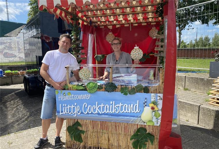 Der Nordenhamer Heimatsommer geht in die dritte Runde. Veranstalter Klaus und Mitzi Brunke sind gespannt auf die Premiere ohne Corona-Auflagen.