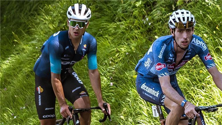 Der Norweger André Drege (l) vom Team Coop Repsol starb bei der Österreich-Rundfahrt.