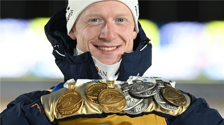 Deutsche Mitfavoritin und Schweiz-Premiere: Die Biathlon-WM Der Norweger Johannes Thingnes Bö gewann 2023 und 2024 Medaillen bei allen sieben WM-Starts, es ist seine letzte WM.