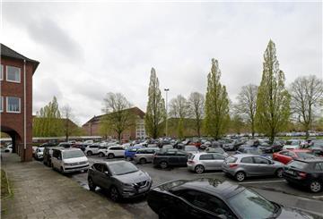 Parkplatz an den Stadthäusern