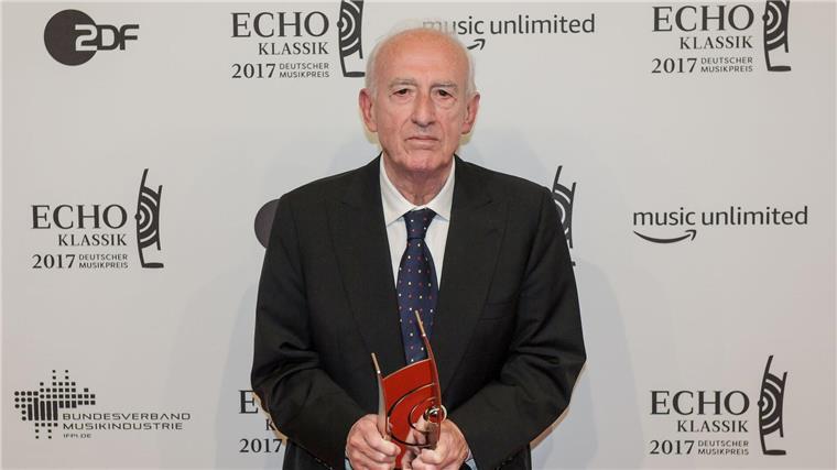 Italienischer Pianist Pollini mit 82 Jahren gestorben Der Pianist Maurizio Pollini bei der Verleihung des Echo-Klassik im Jahr 2017.