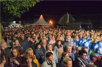 Der &quot;Stadtzauber&quot; in Zeven  endet am Sonntagabend. Der Auftritt der Ba...