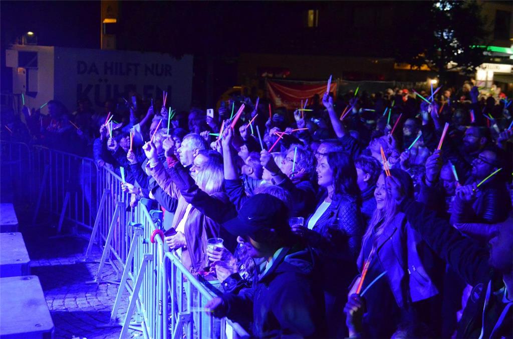 Der &quot;Stadtzauber&quot; in Zeven  endet am Sonntagabend. Der Auftritt der Ba...