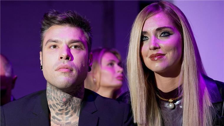 Der Rapper Fedez mit seiner früheren Ehefrau Chiara Ferragni. (Archivbild)
