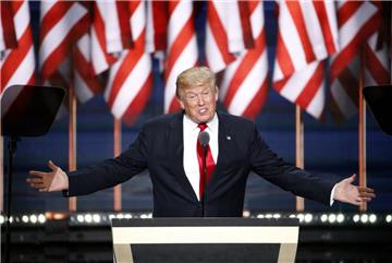 Der republikanische US-Präsidentschaftskandidat Donald Trump während eines Wahlkampfauftritts.