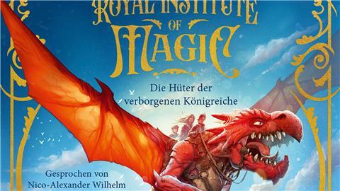 Der Schauspieler Nico-Alexander Wilhelm liest die Geschichte „Royal Institute of Magic - Die Hüter der verborgenen Königreiche“. Dafür hat er einen Preis bekommen.