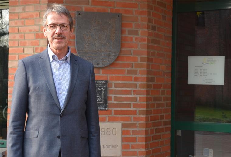 Der Schiffdorfer Gemeindebürgermeister Klaus Wirth blickt auf das vergangene Jahr zurück und wagt Prognosen für die Zukunft.