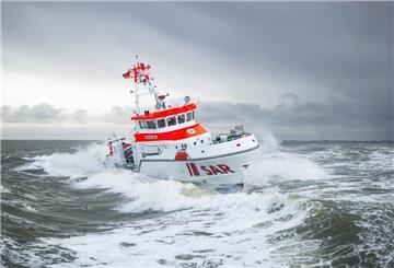 Der Seenotrettungskreuzer „Anneliese Kramer“ der DGzRS fuhr zum Einsatz.