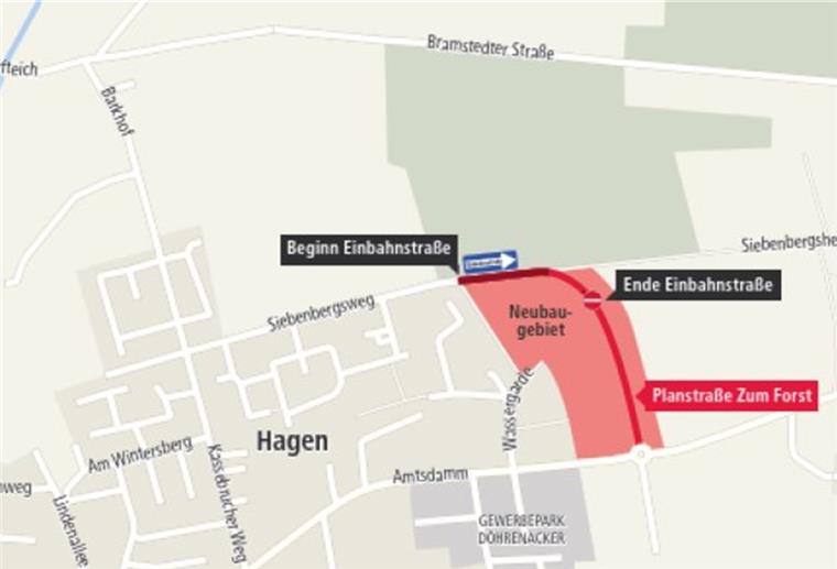 Der Siebenbergsweg soll geöffnet werden - aber nur als Einbahnstraße. Das hat der Bauausschuss empfohlen.